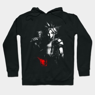 1st Class SOLDIER ink - Final Fantasy Cloud Strife - Video Game Hoodie